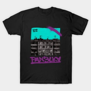 POST-SOVIET PANELKA // Typical russian panel houses T-Shirt